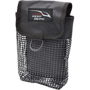 MEELYHOME Diving Gear Bag Finger Reel Safety Surface Marker Buoy Mesh Storage Pocket Snorkeling Equipment Holder Carry Pouch Buoy Storage Bag Buoy Mesh Storage Pocket Diving Gear Bag Buoy in Saudi Arabia