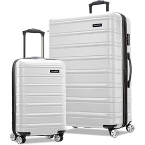 Samsonite Omni 2 Hardside Expandable Luggage with Spinner Wheels, 3-Piece Set (19/24/28), Vita Olive in Saudi Arabia