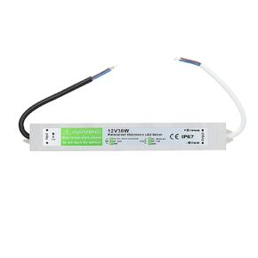 Lighting Transformer 90-250V AC to DC 12V 30W 2.5A Driver Adapter Aluminum Outdoor IP67 Waterproof Switching Power Supply in Kuwait
