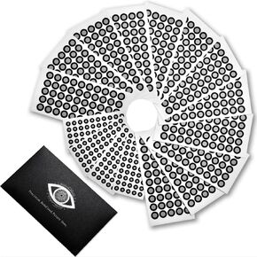 Rosjoy 6mm & 3mm 3D Scanning Markers for 3D Scanner, High Precision Tracking & Positioning Dots for 3D Scan, (28 Sheets 1400 Dots) in Saudi Arabia