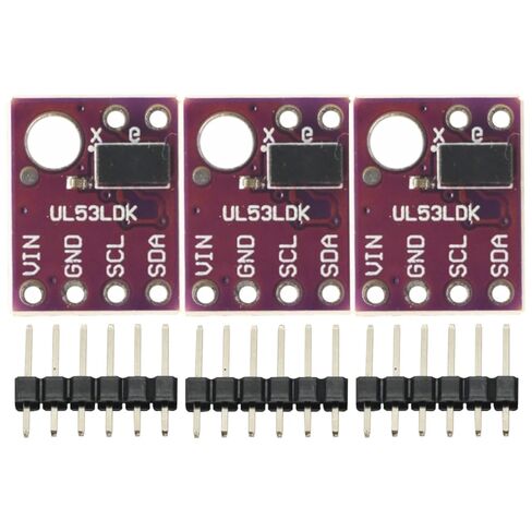 3PCS VL53L0X Time-of-Flight (ToF) Laser ranging Sensor 2.8-5V IIC Communication Laser Distance Sensor for Arduino in Saudi Arabia