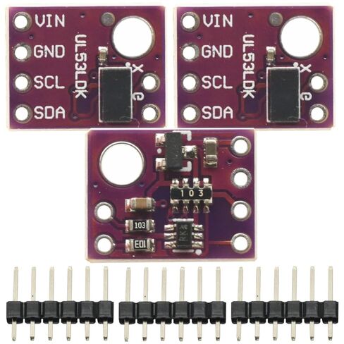 3PCS VL53L0X Time-of-Flight (ToF) Laser ranging Sensor 2.8-5V IIC Communication Laser Distance Sensor for Arduino in Saudi Arabia