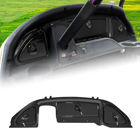 غطاء لوحة عدادات عربة الجولف من Orle Oko - متوافق مع 2008.5-up Club Car Precedent، Tempo، Onward - لوحة عدادات عربة الجولف ذات 3 أبواب، أسود in Kuwait