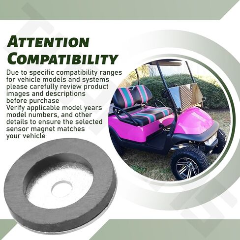 2 حزمة 73328-G01 مغناطيس مستشعر سرعة عربة الجولف لعربة الجولف الكهربائية EZ-GO EZGO 2000-up، يناسب تطبيقات 36V 48V PDS الكهربائية (2001-2009)، استبدل 73328G01 in Kuwait