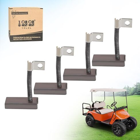 مجموعة فرش مولد عربة الجولف لياماها، EZGO، Club Car، OEM 81-81200، 26658-G01، 101869302، JF2-81111-00-00، JF2-H1111-00-00، مجموعة من 4 in Saudi Arabia