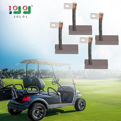 مجموعة فرش مولد عربة الجولف لياماها، EZGO، Club Car، OEM 81-81200، 26658-G01، 101869302، JF2-81111-00-00، JF2-H1111-00-00، مجموعة من 4 in Saudi Arabia