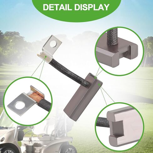 مجموعة فرش مولد عربة الجولف لياماها، EZGO، Club Car، OEM 81-81200، 26658-G01، 101869302، JF2-81111-00-00، JF2-H1111-00-00، مجموعة من 4 in Saudi Arabia