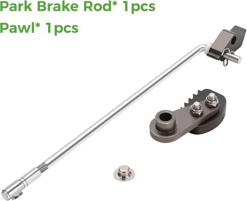 10L0L Golf Cart Brake Latch Kit fit for Club Car DS & Carryall G&E 1995-up, Aluminum Park Brake Rod & Pawl, OEM 101187702, 1017322, 101985-01 in Saudi Arabia