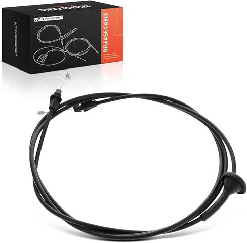 A-Premium Front Latch Cable مع مقبض متوافق مع Ford F-150 F150 2009-2014 ، 41.97 بوصة ، استبدل# 9L3Z16916B in Kuwait