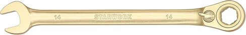6-Point SAE 15° Offset GPlating™ Reversible, Non-Slip, Long Pattern, Ratcheting Combination Wrench 1/2" in Kuwait