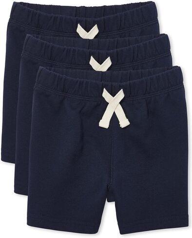 The Children's Place Boys French Terry Shorts Casual Shorts ، Heather Gray 3 Pack ، XX-Large US in Saudi Arabia