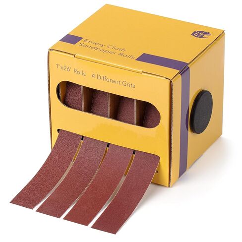 Bates- Emery Cloth Roll ، 1 "× 20 قدمًا ، 10 فليت ، 60/80/120/150/180/240/320/360/400/600 الحصى ، ورق الصنفرة الكشطية من ورق الصنف in Kuwait