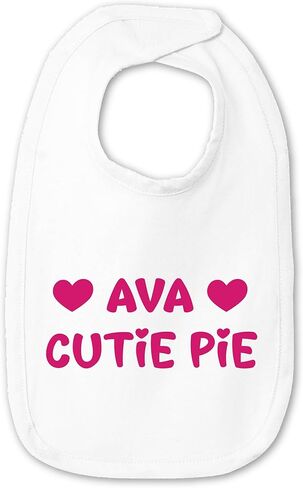 Bib Baby مخصصة - نص مخصص (من 1 إلى 3 أسطر) - Premium Infant Jersey Bib للحديدين الجدد in Kuwait