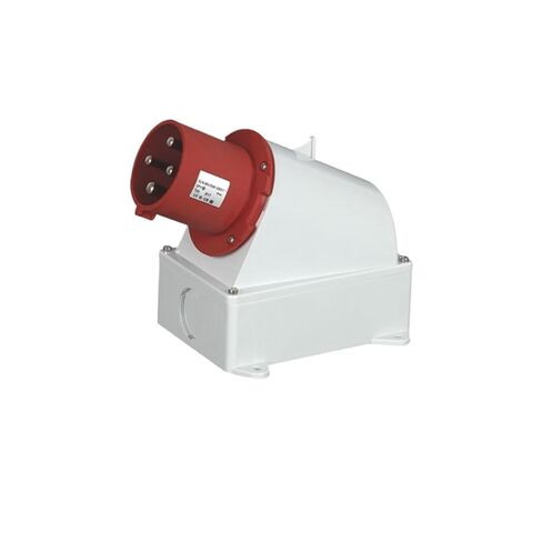IP44 Reverse Waterproof Industrial Aviation and Socket Connector Docking 3 cores 4 Holes 5 cores 16A/32A(3P32A IP44 Surface Mounted GP344) in Saudi Arabia