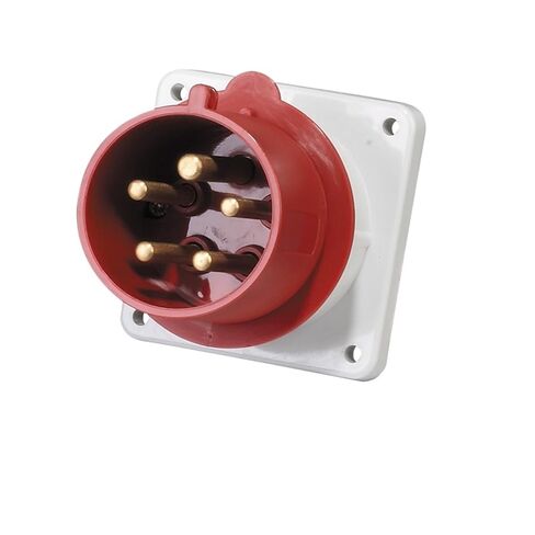 IP44 Reverse Waterproof Industrial Aviation and Socket Connector Docking 3 cores 4 Holes 5 cores 16A/32A(3P32A IP44 Surface Mounted GP344) in Saudi Arabia