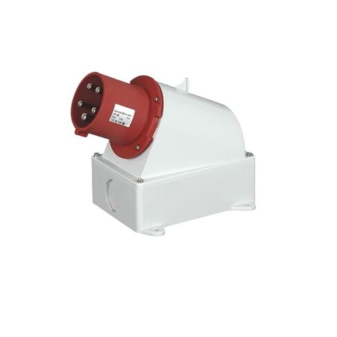 IP44 Reverse Waterproof Industrial Aviation and Socket Connector Docking 3 cores 4 Holes 5 cores 16A/32A(3P32A IP44 Surface Mounted GP344) in Saudi Arabia