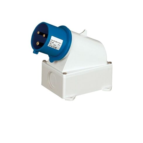 IP44 Reverse Waterproof Industrial Aviation and Socket Connector Docking 3 cores 4 Holes 5 cores 16A/32A(3P32A IP44 Surface Mounted GP344) in Saudi Arabia