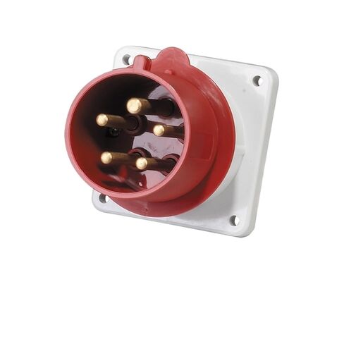 IP44 Reverse Waterproof Industrial Aviation and Socket Connector Docking 3 cores 4 Holes 5 cores 16A/32A(3P32A IP44 Surface Mounted GP344) in Saudi Arabia