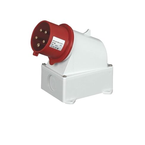 IP44 Reverse Waterproof Industrial Aviation and Socket Connector Docking 3 cores 4 Holes 5 cores 16A/32A(3P32A IP44 Surface Mounted GP344) in Saudi Arabia