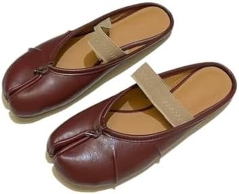 ZQW Soft Tabi Bunes for Women Leabing Ene Sehless Slies Slies Slies Recied Rightweight Slip على الأحذية لارتداء داخلي في الهواء الطلق اليومي in Kuwait