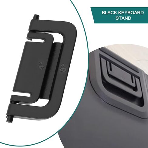 SG Store A Pair of Keyboard Bracket Gaming Keyboard Stand Feet Keyboard Tilt Stand Legs Compatible with Logitech G915 G815 G813 G815 Keyboard Black in Saudi Arabia