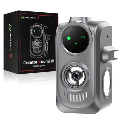 Creality Official Creator Knomi Hi، شاشة عرض رأس الطباعة الذكية التي تصور التعبيرات، ألوان مخصصة وملفات GIF، عرض حالة الطباعة في الوقت الفعلي، ملحقات ترقية الطابعة ثلاثية الأبعاد لـ Creality Hi in Kuwait