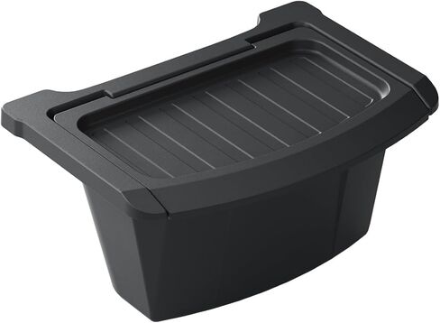 LUCKEASY Rear Center Console Floor Storage Box for Tesla Model Y Juniper 2025 2026 Storage Organizer 2nd Row Center Console Rubbish Bin Can TPE for Model Y Accessories Black in Kuwait