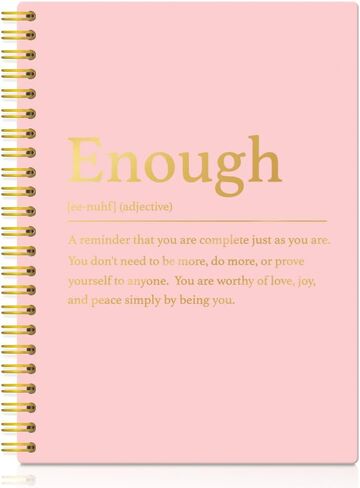 XQLZY Funny Resilience Definition Pink Spiral Notebook - 160 Blank Pages Journal, Motivational Gifts for Coworkers, Thank You Retirement Gifts for Leaders Teachers Bosses Colleagues Mentors Women in Saudi Arabia