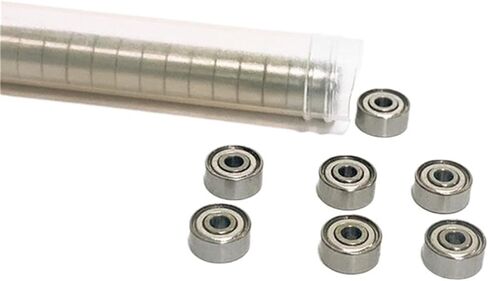 SLMLSGB 50/100/500 قطعة SR2-5ZZ 3.175*7.938*3.571 مللي متر الفولاذ المقاوم للصدأ الكرات الأخدود العميق 3.175x7.938x3.571 مللي متر بوصة تحمل (500 قطعة) in Kuwait