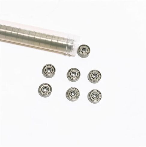 SLMLSGB 50/100/500 قطعة SR2-5ZZ 3.175*7.938*3.571 مللي متر الفولاذ المقاوم للصدأ الكرات الأخدود العميق 3.175x7.938x3.571 مللي متر بوصة تحمل (500 قطعة) in Kuwait