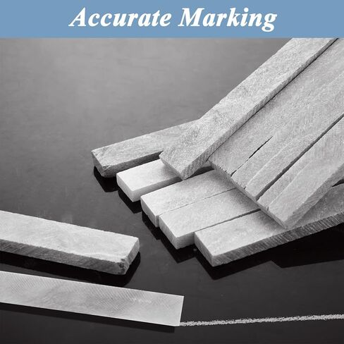 200Pcs Flat Soapstone Pen Welding White Soapstone Refills Soap Stones Chalk Soapstone Pencil for Welders Marking Tools and Markers Removable Markings on Steel Cast Iron in Kuwait