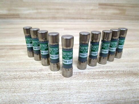 BUSSMANN FNM-1 6/10 FUSE, 1.6A, 250V, TIME DELAY FNM-1-6/10 (10 PACK) in Saudi Arabia