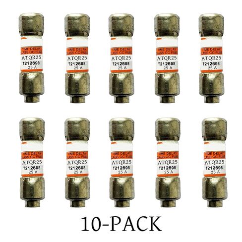 10 عبوات جديدة ATQR-25 ATQR25 ATQR-25A 600Vac صمام تأخير الوقت، ATQR-25A صمامات خرطوشة رفض الفئة CC الحالية in Kuwait
