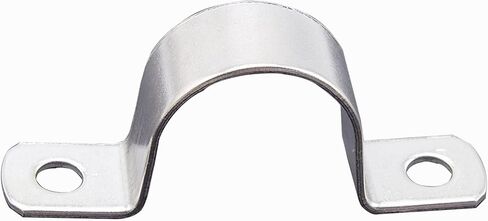 RITUIPIO 1/2 Inch Pipe Strap 304 Stainless Steel Conduit Strap 1 Hole Heavy Duty Strap for Tube Pipe or Wire Cord Installation(12mm 10pcs) in Saudi Arabia