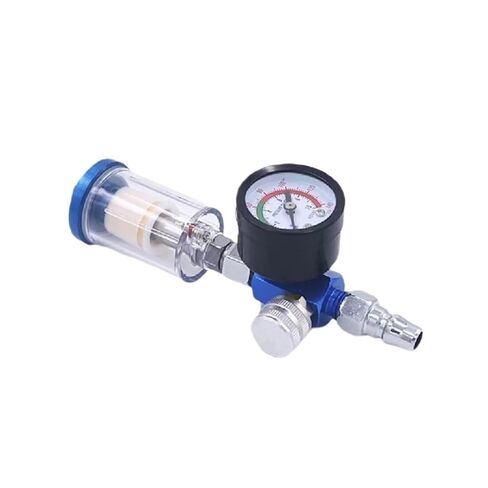 in-line Oil Water Separator Filter Separator Spray Gun air Regulator Pressure Gauge for Spray Gun Pneumatic Tools(Y-30+U Kit) in Saudi Arabia
