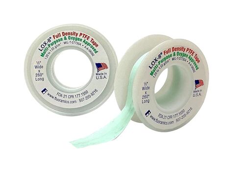Fluoramics' LOX-8 Full Density Thread Seal Tape 1/2" Wide x 260" Length… in Saudi Arabia