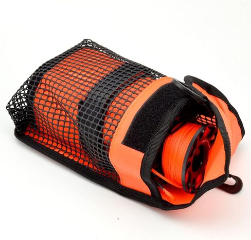 MEELYHOME Diving Gear Bag Finger Reel Safety Surface Marker Buoy Mesh Storage Pocket Snorkeling Equipment Holder Carry Pouch Buoy Storage Bag Buoy Mesh Storage Pocket Diving Gear Bag Buoy in Saudi Arabia
