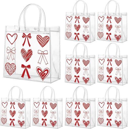 Aliceset 24 Pcs Safari Gift Bags with Handle Clear PVC Wild Animals Candy Treat Goodies Tote Bags for Summer Jungle Birthday Party Baby Shower Favor Supplies in Saudi Arabia