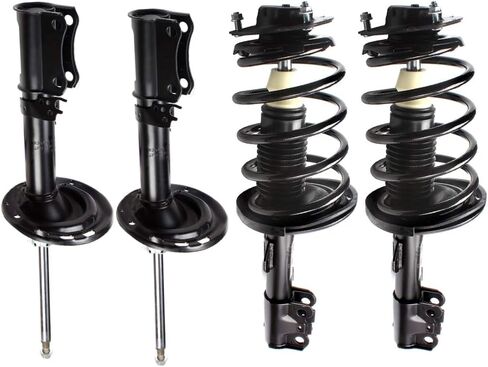 AUTOMUTO Strut Spring Assembly Front and Rear Pair Shock Absorber FWD for 2004-2006 for Toyota Camry,2004-2006 for Lexus Es330, 2004-2006 for Toyota Solara Replace for 172205 172206 172207 172208 in Kuwait
