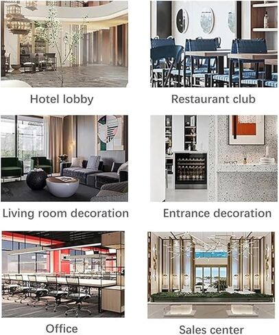 Stainless Steel Translucent Glass Divider Panel for Dining Areas Countertop Partition Fence Semi Privacy Screen, Black-50x100cm in Saudi Arabia