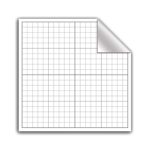 173005 Xy Axis Dry Erase Magnet, 1" Sqaures in Saudi Arabia