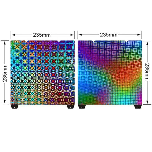 Yimaitong 3D Printer Build Plate Double-Sided Smooth Surface F1 Spring Steel Sheet - 235x235mm Compatible with Creality K1/Ender 3 V3 SE/KE/S1 Pro/V2 Neo & Sovol SV05/SV06 in Saudi Arabia