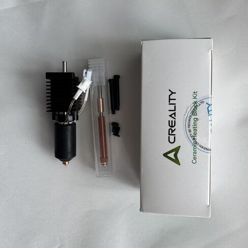 Creality K2 Pro/K2 Ceramic Heating Block Kit, with Extra 1PCS 0.4MM Quick-swap Nozzle, All-Metal Integrated Hotend for K2, K2 Pro 3D Printer, Supports 350°C High Temperature in Saudi Arabia