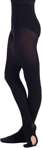 Adult Mesh Seamed Convertible Tights, Ultra Soft, Ballet, Dancewear 85% Nylon / 15% Spandex - TS96 in Kuwait