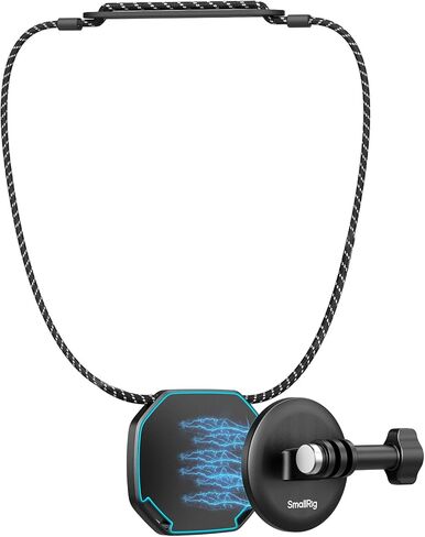 Smallrig Magnetic Neck Mount لكاميرات الحركة ، دعم عنق الإفراج السريع لـ GoPro Hero 13/21/11/10/19 ، لـ DJI Osmo Action 5 Pro/ 4/3 ، لـ Insta360 Ace Pro 2-5360 in Saudi Arabia
