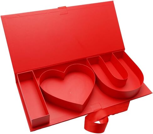 DAD Letter Shaped Gift Box, Decorative Storage Container for Father's Day (White DAD) in Saudi Arabia