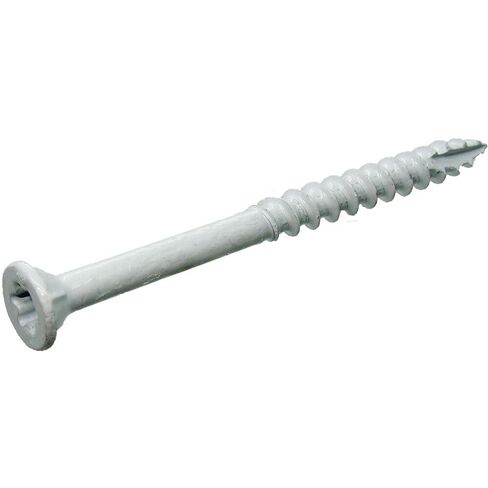 Grip-Rite L212STW1 PrimeGuard Plus #9 x 2-1/2" Premium Deck Screw, T25 Star Drive, White, 1lb Box in Saudi Arabia