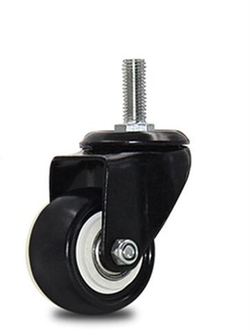 4pcs 2 Inch 50mm Heavy Duty 180kg Black Swivel Castor Wheels Trolley Furniture Caster Rubber(A2) in Saudi Arabia