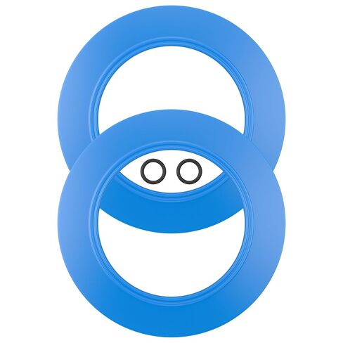 Flush Valve Seal for American Standard & Eljer Toilets, Upgraded Silicone Material 7301111-0070A Replacement with O Rings - Compatible with Champion 4 and Eljer Titan 4 Models (6 Pack) in Saudi Arabia
