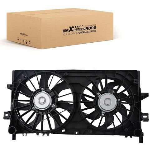 maXpeedingrods Engine Radiator Cooling Fan Assembly for Buick Encore 2014-2019 for Chevrolet Trax 2015-2019 621566 623550 in Kuwait